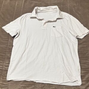 Girls's White Polo Shirt